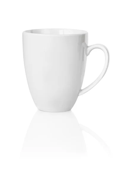 ホワイトコーヒーマグカップ — ストック写真