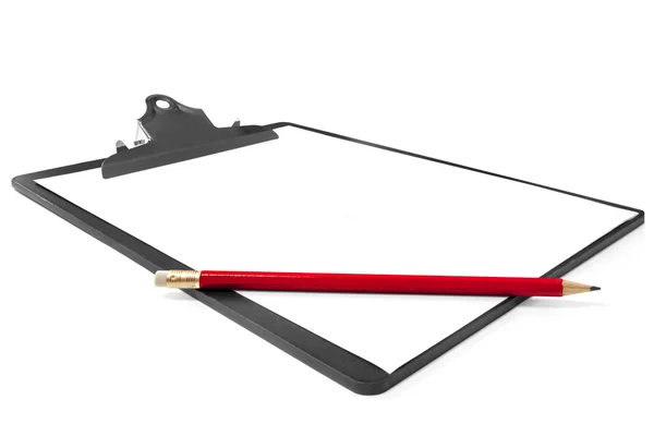 Clipboard with Pencil — Stock Photo, Image