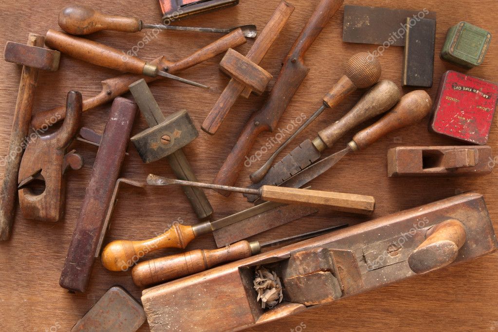 Vintage Woodworking Tools — Stock Photo © robynmac #5526143