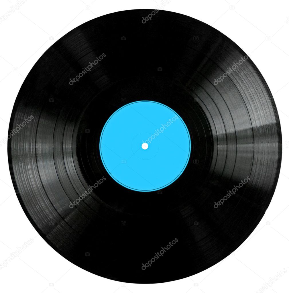 Vinyl Record with BlueLabel