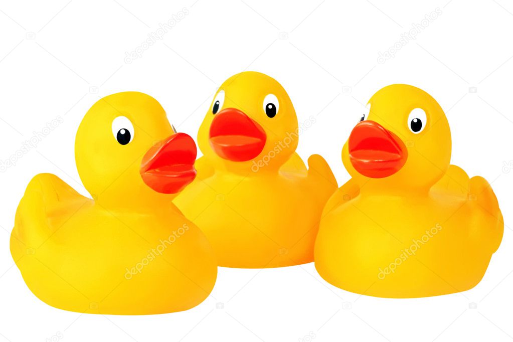 Three Rubber Ducks