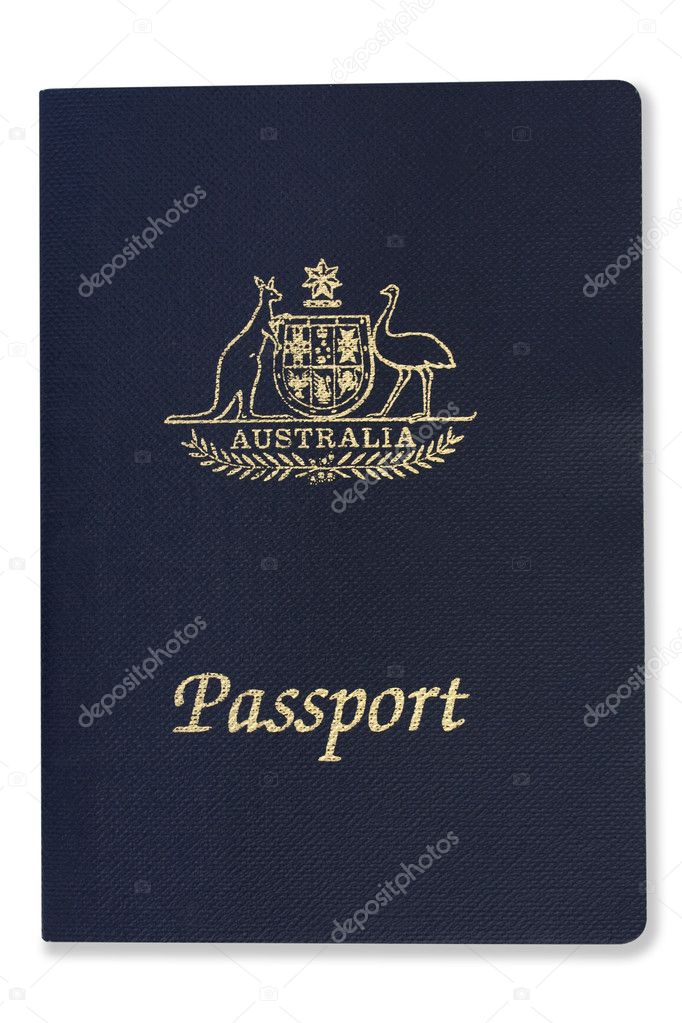 Australian Passport (with Path)