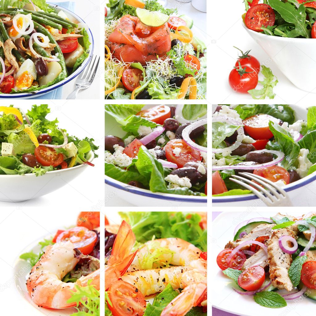 Salad Collage