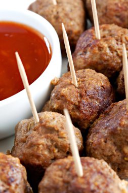 Meatballs Appetiser clipart