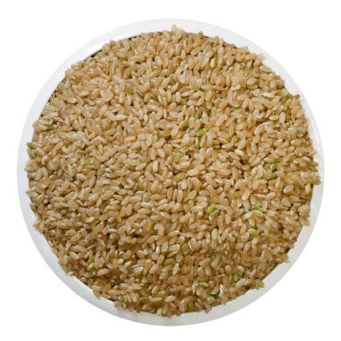 Kahverengi pirinç (yolu ile)