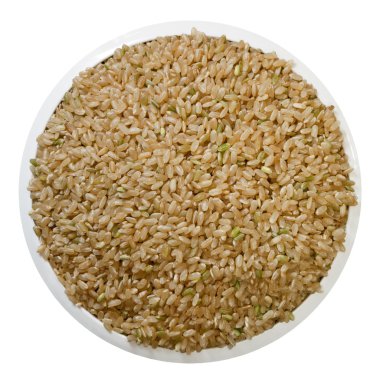 Brown Rice (with Path) clipart