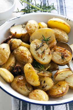 Roasted Potatoes with Rosemary clipart