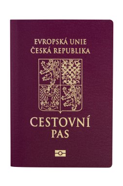 Czech Republic Passport clipart