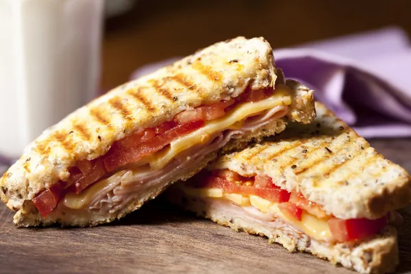 Grilovaný sendvič — Stock fotografie