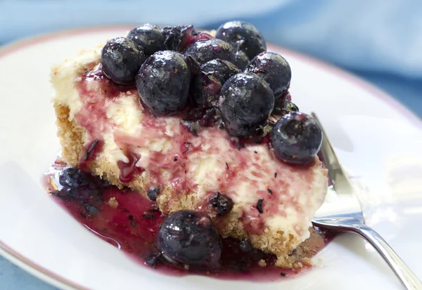 Blueberry Cheesecake — Stock Photo, Image
