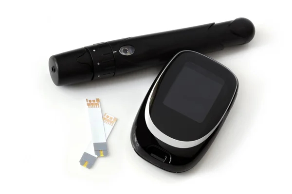Blood Glucose Monitor — Stock Photo, Image
