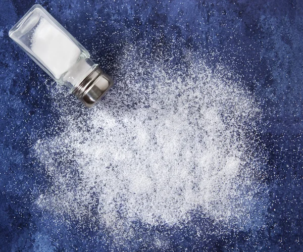 För mycket salt — Stockfoto