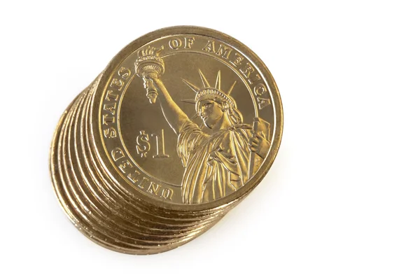 Zásobníku mincí — Stock fotografie
