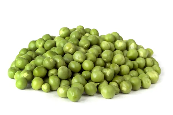 Peas on White — Stock Photo, Image