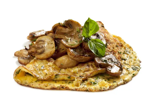 Pilz-Omelett — Stockfoto