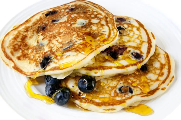 Blueberry Pancakes — Stock Photo, Image