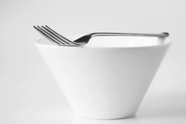 Fork and Bowl — Stock Photo, Image
