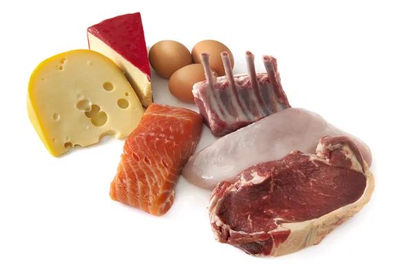Alimentos proteicos — Fotografia de Stock