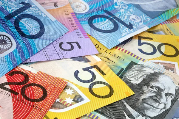 Australisches Geld — Stockfoto