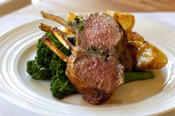Lamb kolacja — Zdjęcie stockowe