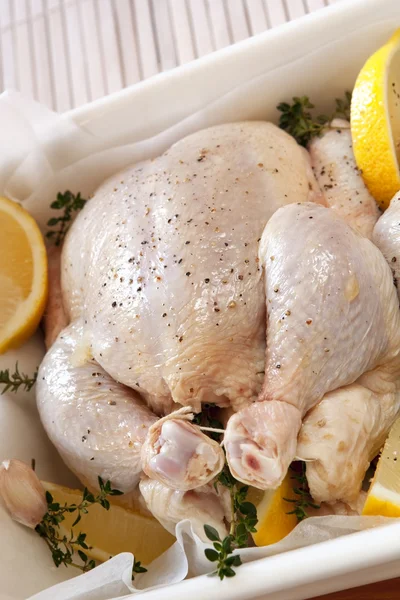 Roasting Chicken — Stock Photo, Image