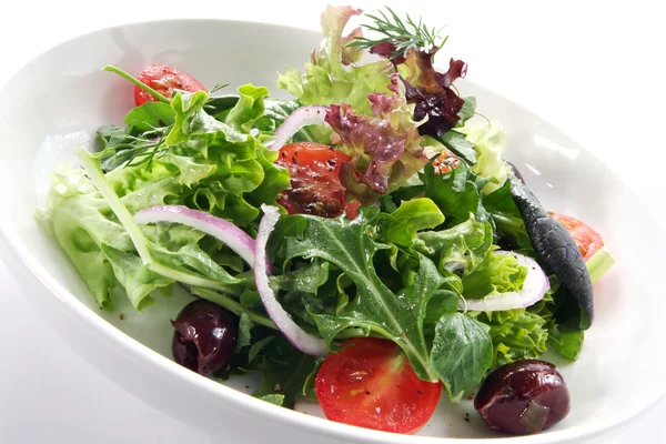Salada lateral — Fotografia de Stock