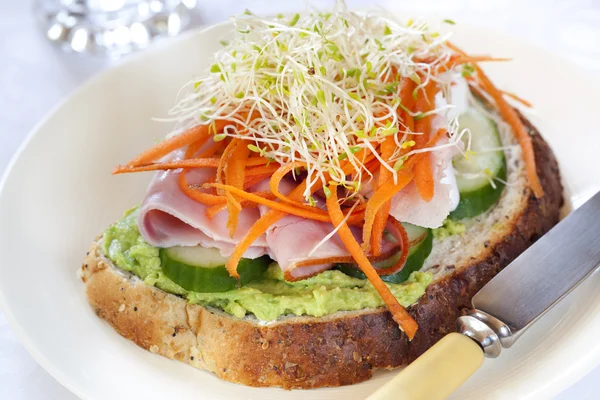Healthy Sandwich — Stock Photo, Image