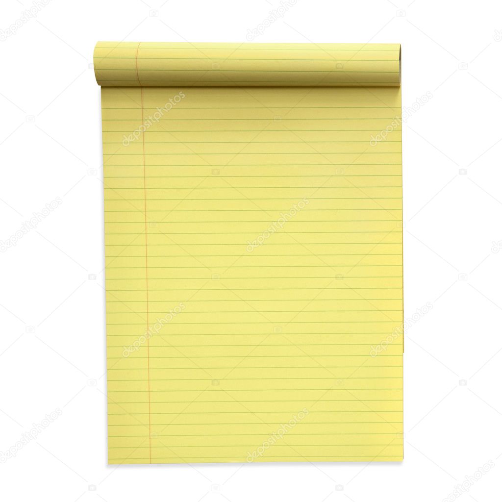 Yellow Notepad (with Path)
