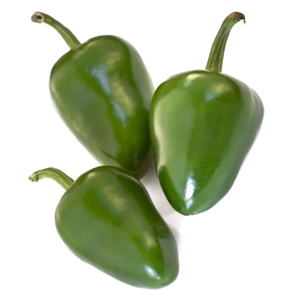 Grønne peberfrugter - Stock-foto