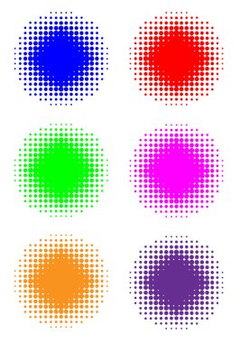 Halftone clipart