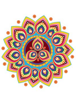 Indian pattern icon clipart