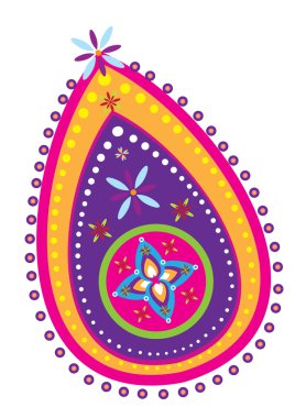 Indian pattern icon clipart