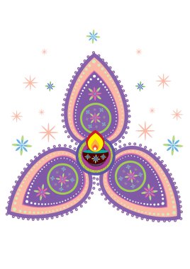 Indian pattern icon clipart