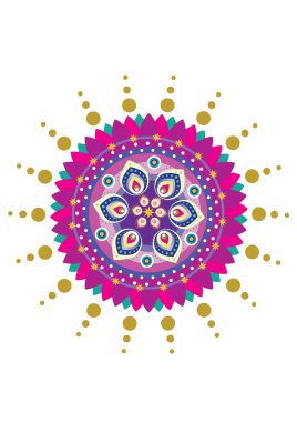 Indian pattern icon clipart