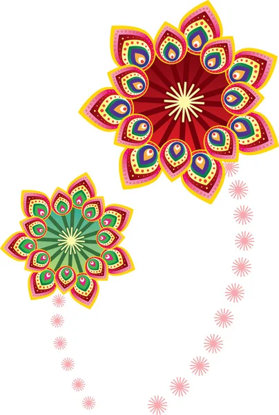 Motif fleur papier peint design — Image vectorielle