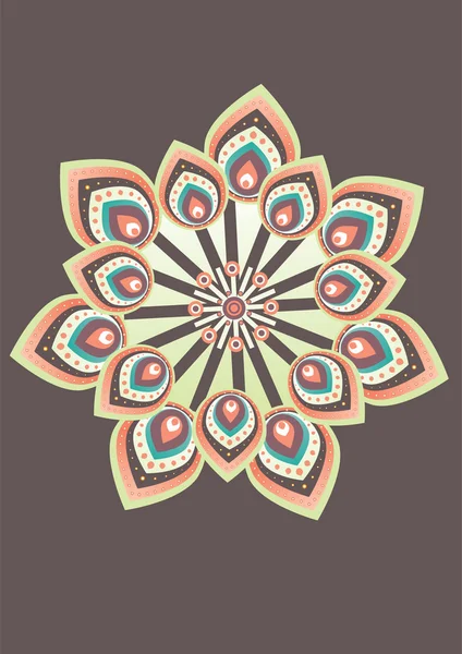Diseño de fondo de pantalla patrón flor — Archivo Imágenes Vectoriales