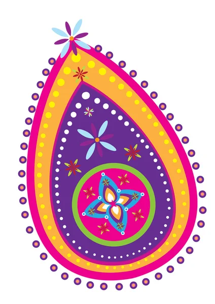 Icône motif indien — Image vectorielle