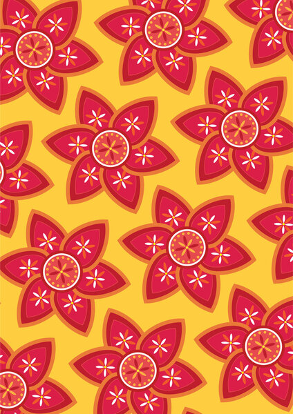 Цветочный узор
