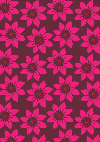 Modèle de fleur — Image vectorielle