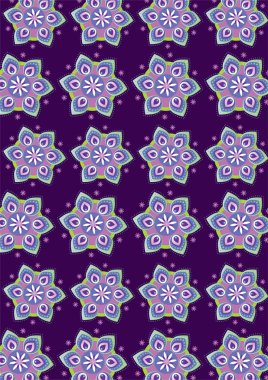 çiçek pattern