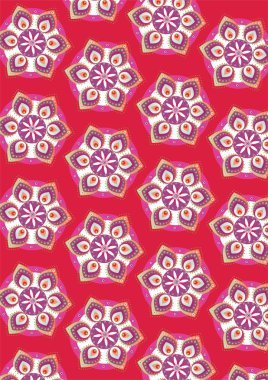 Flower pattern clipart