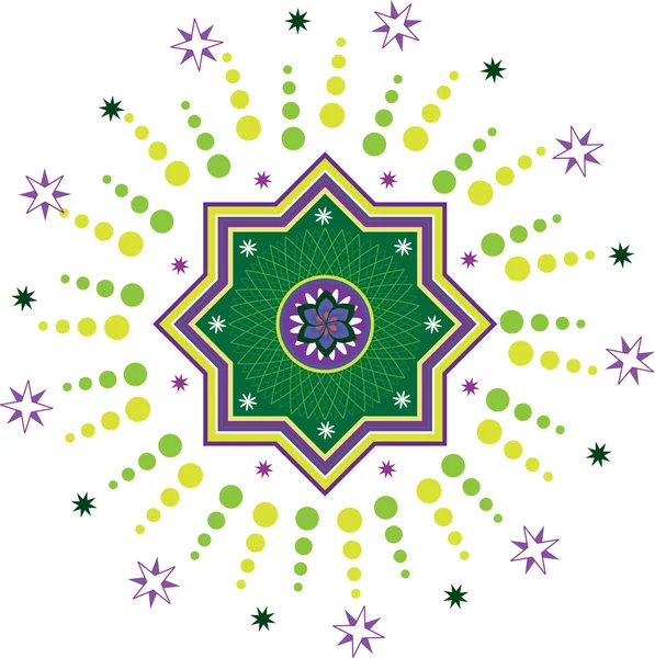 Ісламська шаблоном — стоковий вектор