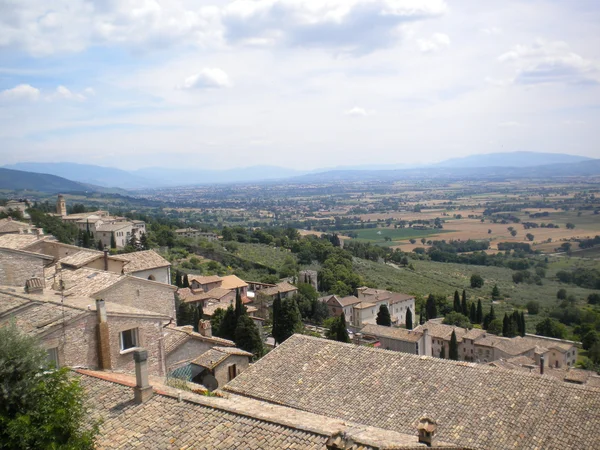 Panoramic view os Assisi — Stock Photo, Image