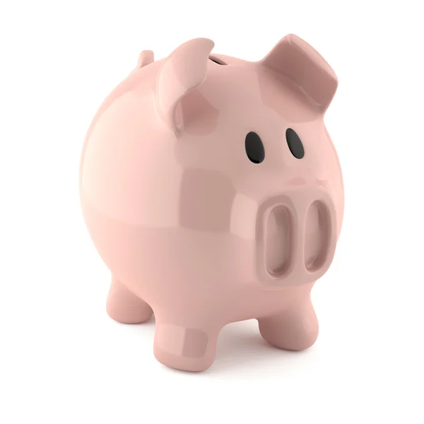 Stock image Pink piggy bank