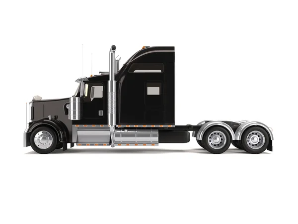 Black american truck — Stock Photo, Image
