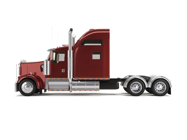 Red american truck — Stock Photo, Image