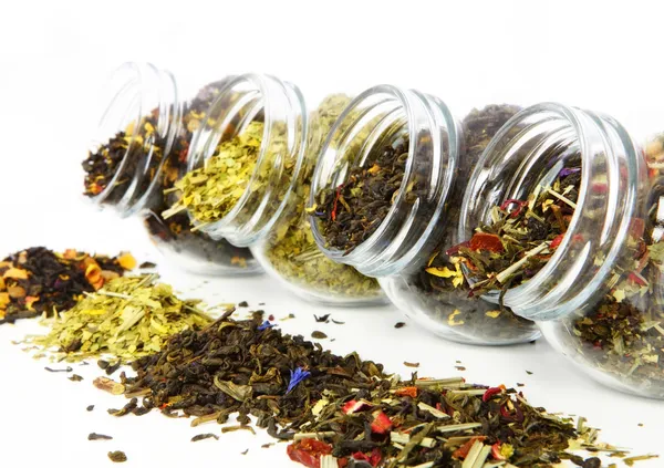 Herbaty różnych — Zdjęcie stockowe