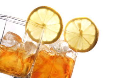 Limonlu çay buz