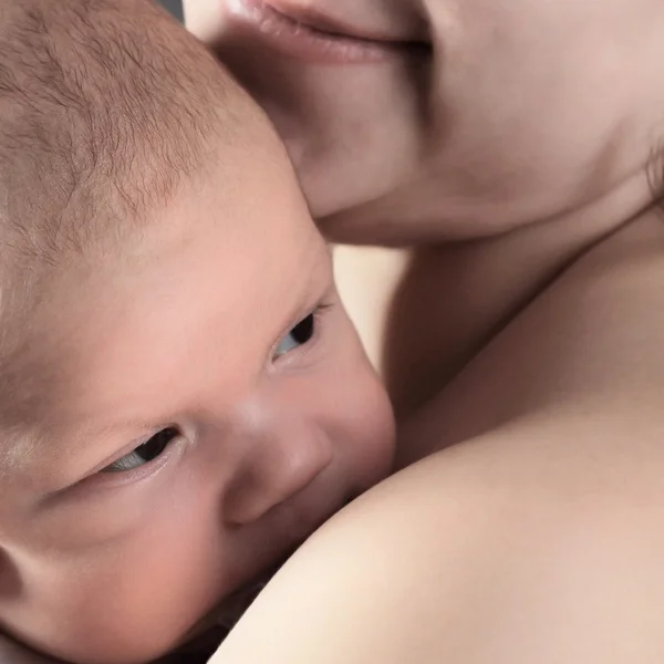 Baby en moeder — Stockfoto