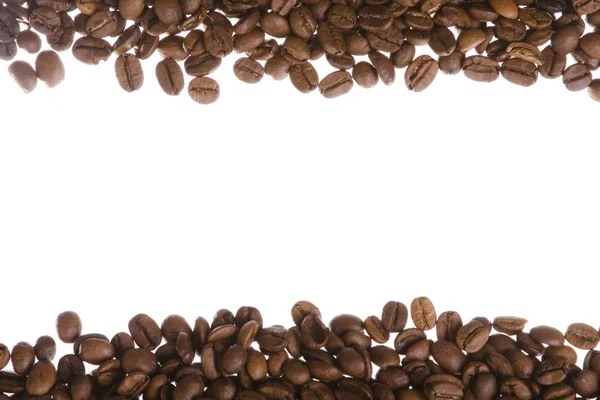 Heap of grains of coffee — Stock Photo, Image